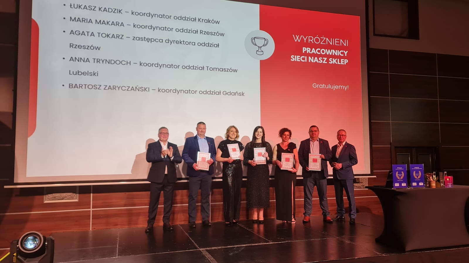 WYRÓŻNIENIA DLA PRACOWNIKÓW